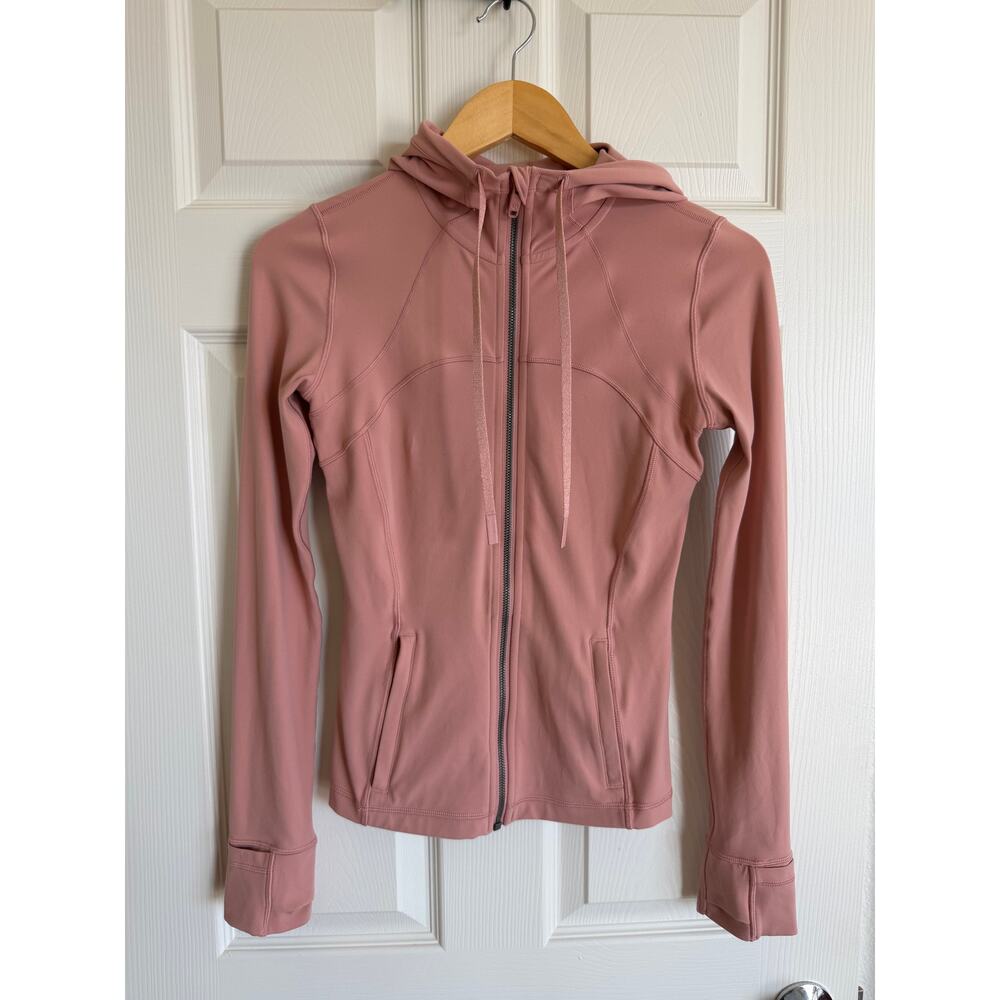 Lululemon Hooded Define Jacket Nulu Pink